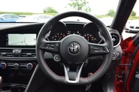 USED 2021 F ALFA ROMEO GIULIA TB VELOCE TI 4d 277 BHP PERFORMANCE PK / H&K / GTA RED