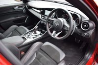 USED 2021 F ALFA ROMEO GIULIA TB VELOCE TI 4d 277 BHP PERFORMANCE PK / H&K / GTA RED