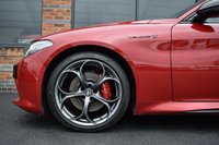 USED 2021 F ALFA ROMEO GIULIA TB VELOCE TI 4d 277 BHP PERFORMANCE PK / H&K / GTA RED