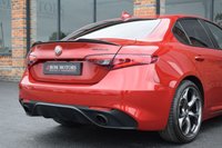 USED 2021 F ALFA ROMEO GIULIA TB VELOCE TI 4d 277 BHP PERFORMANCE PK / H&K / GTA RED