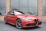 USED 2021 F ALFA ROMEO GIULIA TB VELOCE TI 4d 277 BHP PERFORMANCE PK / H&K / GTA RED