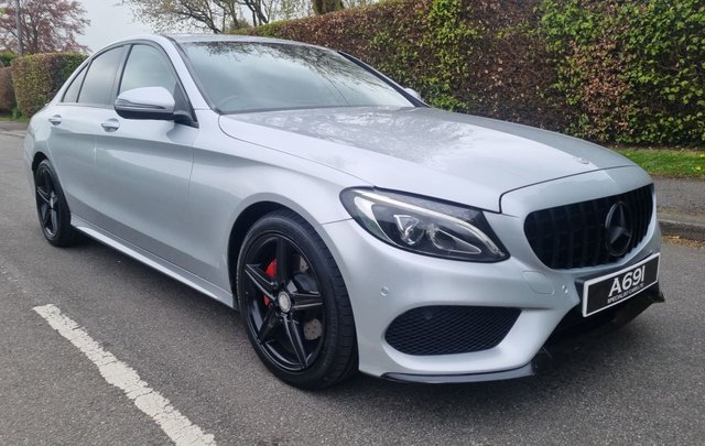 2016 66 Mercedes-Benz C-Class 2.1 C220 D AMG LINE 4d 170 BHP