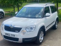 USED 2013 62 SKODA YETI 1.6 ELEGANCE GREENLINE II TDI CR 5d 103 BHP ......FULL LEATHER......Low Miles