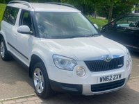 USED 2013 62 SKODA YETI 1.6 ELEGANCE GREENLINE II TDI CR 5d 103 BHP ......FULL LEATHER......Low Miles