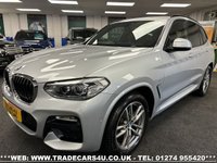 USED 2018 68 BMW X3 2.0 XDRIVE20D M SPORT 5d 189 BHP UK DELIVERY FLAT FEE &pound;175 (SUBJECT TO DEAL) *OVER 100 IMAGES ON OUR WEBSITE*BESPOKE FINANCE ARRANGED*PART EXCHANGE WELCOME*ALL VEHICLES HPI CLEAR