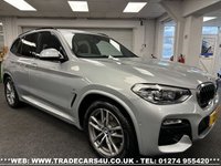 USED 2018 68 BMW X3 2.0 XDRIVE20D M SPORT 5d 189 BHP UK DELIVERY FLAT FEE &pound;175 (SUBJECT TO DEAL) *OVER 100 IMAGES ON OUR WEBSITE*BESPOKE FINANCE ARRANGED*PART EXCHANGE WELCOME*ALL VEHICLES HPI CLEAR