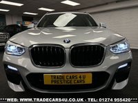 USED 2018 68 BMW X3 2.0 XDRIVE20D M SPORT 5d 189 BHP UK DELIVERY FLAT FEE &pound;175 (SUBJECT TO DEAL) *OVER 100 IMAGES ON OUR WEBSITE*BESPOKE FINANCE ARRANGED*PART EXCHANGE WELCOME*ALL VEHICLES HPI CLEAR