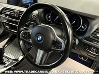 USED 2018 68 BMW X3 2.0 XDRIVE20D M SPORT 5d 189 BHP UK DELIVERY FLAT FEE &pound;175 (SUBJECT TO DEAL) *OVER 100 IMAGES ON OUR WEBSITE*BESPOKE FINANCE ARRANGED*PART EXCHANGE WELCOME*ALL VEHICLES HPI CLEAR