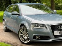USED 2011 11 AUDI A3 2.0 SPORTBACK TDI S LINE 5d 138 BHP 
