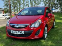 USED 2014 64 VAUXHALL CORSA 1.4 SRI 3d 98 BHP 