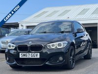 USED 2017 67 BMW 1 SERIES 2.0 118D M SPORT 3d 147 BHP THIS CAR COMES WITH 6 MONTHS WARRANTY BREAKDOWN COVER AND RECOVERY +  KEYLESS START +  CRUISE CONTROL +  DAB RADIO +  BLUETOOTH PHONE+  AUDIO CONNECTIVITY+  USB CONNECTION+  REAR PARKING SENSORS +  DAY TIME RUNNING LIGHTS+  PRIVACY GLASS+  TRACTION CONTROL+  18 INCH ALLOY WHEELS