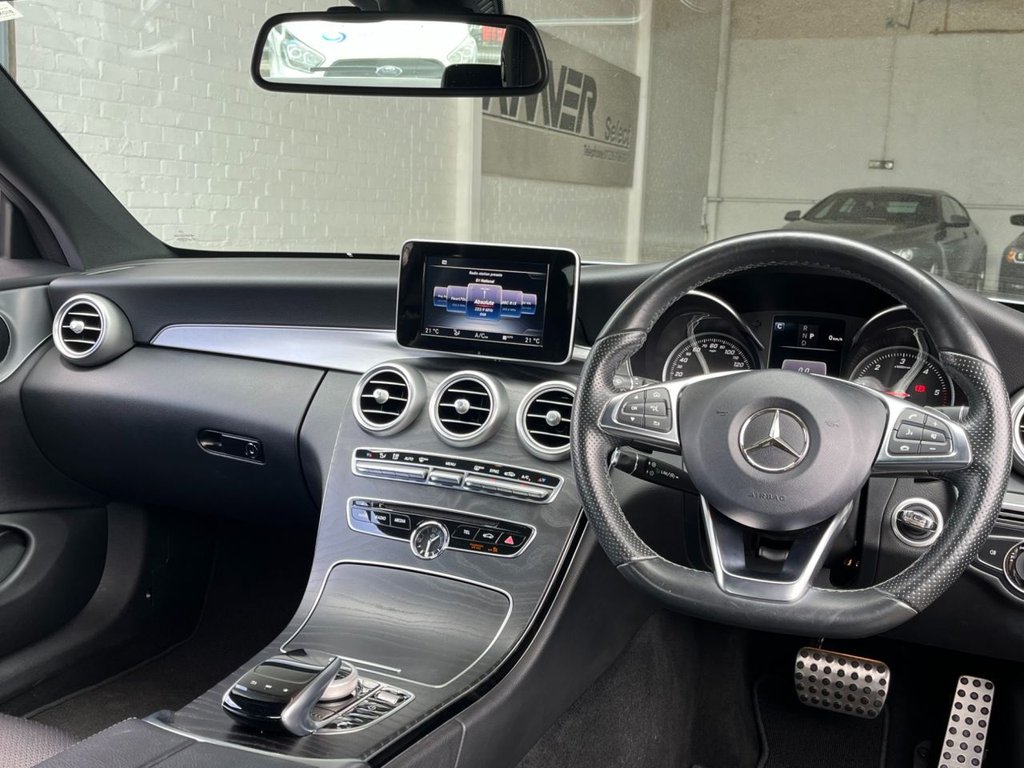 USED 2016 66 MERCEDES-BENZ C-CLASS 2.1 C 220 D AMG LINE 2d 168 BHP 