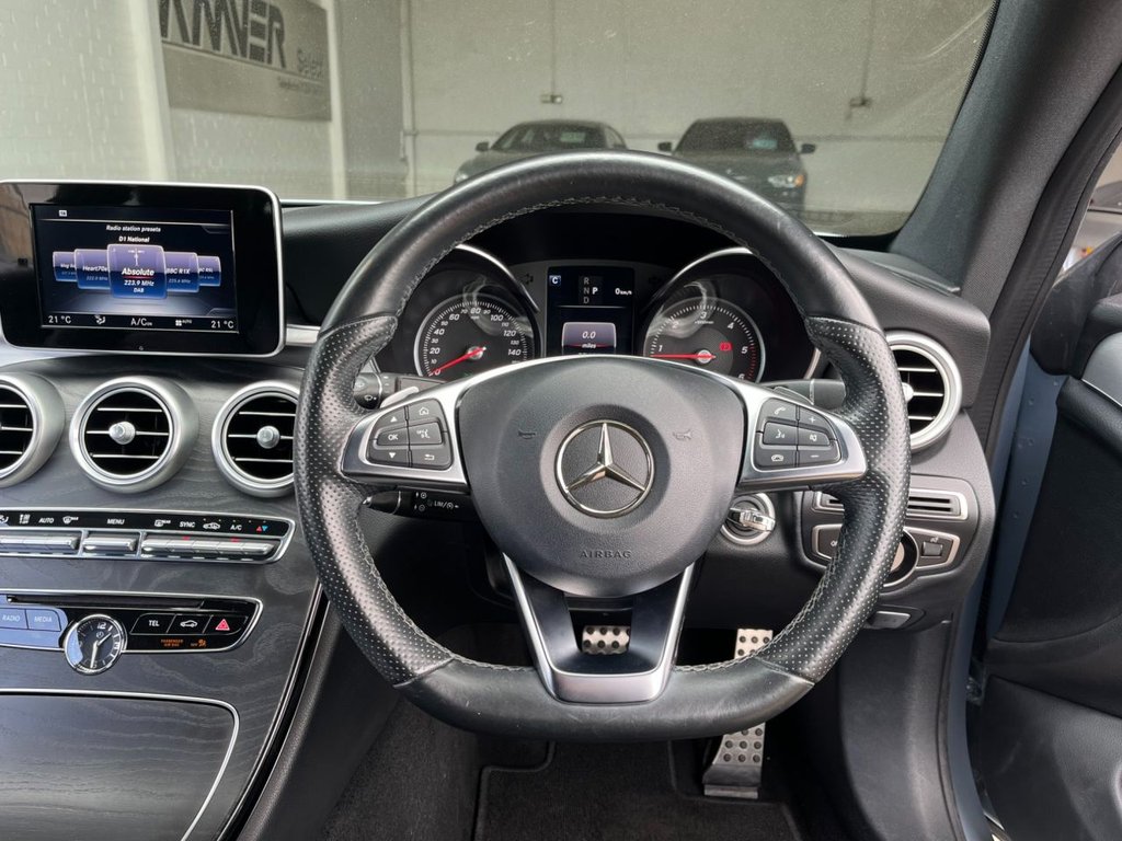 USED 2016 66 MERCEDES-BENZ C-CLASS 2.1 C 220 D AMG LINE 2d 168 BHP 