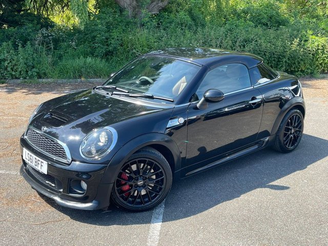 2011 61 MINI COUPE 1.6 JOHN COOPER WORKS 2d 208 BHP &pound;9090 FACTORY OPTIONS