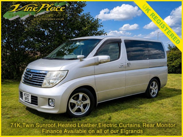 View our Nissan Elgrand 3.5 XL, Twin Sunroof,Electric Curtains, 7 Seats, Auto