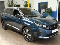 USED 2021 21 PEUGEOT 5008 1.2 PURETECH S/S GT PREMIUM 5d 130 BHP 7 SEATS SAT NAV CAMERA CRUISE CONTROL PARKING SENSORS 1 OWNER SERVICE HISTORY GENUINE LOW MILES