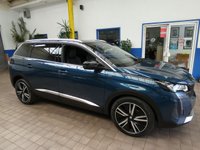 USED 2021 21 PEUGEOT 5008 1.2 PURETECH S/S GT PREMIUM 5d 130 BHP 7 SEATS SAT NAV CAMERA CRUISE CONTROL PARKING SENSORS 1 OWNER SERVICE HISTORY GENUINE LOW MILES