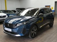 USED 2021 21 PEUGEOT 5008 1.2 PURETECH S/S GT PREMIUM 5d 130 BHP 7 SEATS SAT NAV CAMERA CRUISE CONTROL PARKING SENSORS 1 OWNER SERVICE HISTORY GENUINE LOW MILES