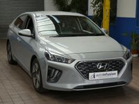 USED 2020 69 HYUNDAI IONIQ 1.6 PREMIUM SE MHEV 5d 140 BHP SAT NAV LEATHER HEATED SEATS STEERING WHEEL REAR VIEW CAMERA 1 OWNER EXCELLENT SERVICE HISTORY HYUNDAI WARRANTY TILL FEB 2025