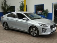 USED 2020 69 HYUNDAI IONIQ 1.6 PREMIUM SE MHEV 5d 140 BHP SAT NAV LEATHER HEATED SEATS STEERING WHEEL REAR VIEW CAMERA 1 OWNER EXCELLENT SERVICE HISTORY HYUNDAI WARRANTY TILL FEB 2025