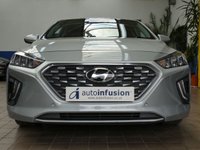 USED 2020 69 HYUNDAI IONIQ 1.6 PREMIUM SE MHEV 5d 140 BHP SAT NAV LEATHER HEATED SEATS STEERING WHEEL REAR VIEW CAMERA 1 OWNER EXCELLENT SERVICE HISTORY HYUNDAI WARRANTY TILL FEB 2025