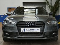 USED 2015 15 AUDI A4 2.0 AVANT TDI BLACK EDITION 5d 174 BHP SAT NAV BANG AND OLUFSEN AUDI MMI PART LEATHER CRUISE PARKING SENSORS AUTOMATIC TAILGATE 3 OWNERS EXCELLENT SERVICE HISTORY CAMBELT AND WATERPUMP REPLACED