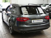 USED 2015 15 AUDI A4 2.0 AVANT TDI BLACK EDITION 5d 174 BHP SAT NAV BANG AND OLUFSEN AUDI MMI PART LEATHER CRUISE PARKING SENSORS AUTOMATIC TAILGATE 3 OWNERS EXCELLENT SERVICE HISTORY CAMBELT AND WATERPUMP REPLACED