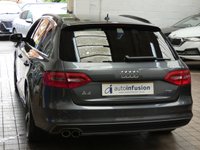 USED 2015 15 AUDI A4 2.0 AVANT TDI BLACK EDITION 5d 174 BHP SAT NAV BANG AND OLUFSEN AUDI MMI PART LEATHER CRUISE PARKING SENSORS AUTOMATIC TAILGATE 3 OWNERS EXCELLENT SERVICE HISTORY CAMBELT AND WATERPUMP REPLACED