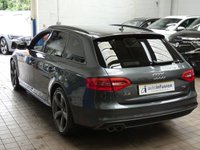 USED 2015 15 AUDI A4 2.0 AVANT TDI BLACK EDITION 5d 174 BHP SAT NAV BANG AND OLUFSEN AUDI MMI PART LEATHER CRUISE PARKING SENSORS AUTOMATIC TAILGATE 3 OWNERS EXCELLENT SERVICE HISTORY CAMBELT AND WATERPUMP REPLACED