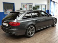 USED 2015 15 AUDI A4 2.0 AVANT TDI BLACK EDITION 5d 174 BHP SAT NAV BANG AND OLUFSEN AUDI MMI PART LEATHER CRUISE PARKING SENSORS AUTOMATIC TAILGATE 3 OWNERS EXCELLENT SERVICE HISTORY CAMBELT AND WATERPUMP REPLACED
