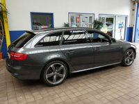 USED 2015 15 AUDI A4 2.0 AVANT TDI BLACK EDITION 5d 174 BHP SAT NAV BANG AND OLUFSEN AUDI MMI PART LEATHER CRUISE PARKING SENSORS AUTOMATIC TAILGATE 3 OWNERS EXCELLENT SERVICE HISTORY CAMBELT AND WATERPUMP REPLACED