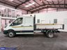 USED 2021 21 FORD TRANSIT 2.0 350 LEADER CRC ECOBLUE 129 BHP * DOUBLE CAB UTILITY TIPPER * UTILITY TIPPER WITH STORAGE