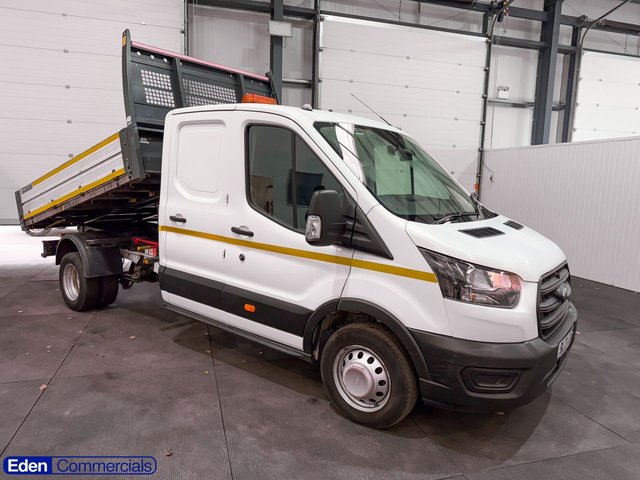 View our Ford Transit 2.0 350 LEADER CRC ECOBLUE 129 BHP * DOUBLE CAB UTILITY TIPPER *