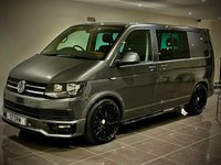 USED 2019 19 VOLKSWAGEN TRANSPORTER 2.0L T32 TDI KOMBI HIGHLINE BMT 0d 148 BHP 20â ALLOYS LOWERED SPORTLINE LOOKS
