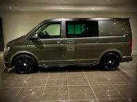 USED 2019 19 VOLKSWAGEN TRANSPORTER 2.0L T32 TDI KOMBI HIGHLINE BMT 0d 148 BHP 20â ALLOYS LOWERED SPORTLINE LOOKS