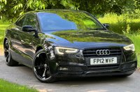 USED 2012 12 AUDI A5 2.0 TDI BLACK EDITION 2d 177 BHP 