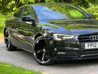 USED 2012 12 AUDI A5 2.0 TDI BLACK EDITION 2d 177 BHP 
