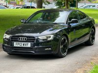 USED 2012 12 AUDI A5 2.0 TDI BLACK EDITION 2d 177 BHP 