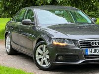 USED 2010 10 AUDI A4 2.0 TDI SE 4d 143 BHP 