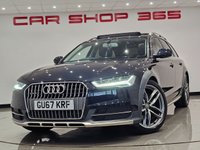USED 2017 67 AUDI A6 3.0 V6 TDI (272 PS)  ALLROAD S TRONIC QUATTRO SPORT ( EURO 6 ) S/S 5DR + NAV + PAN ROOF + E/M/HEATED LEATHERS + CRUISE + MULTIMEDIA + SMARTPHONE + DRIVE SELECT + MATRIX L.E.D.S + F-R PARK + PRIVACY + 20S - E/BOOT PAN ROOF+20S+PARK+PRIVACY+LEDS+LEATHER+NAV+CRUISE