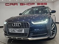 USED 2017 67 AUDI A6 3.0 V6 TDI (272 PS)  ALLROAD S TRONIC QUATTRO SPORT ( EURO 6 ) S/S 5DR + NAV + PAN ROOF + E/M/HEATED LEATHERS + CRUISE + MULTIMEDIA + SMARTPHONE + DRIVE SELECT + MATRIX L.E.D.S + F-R PARK + PRIVACY + 20S - E/BOOT PAN ROOF+20S+PARK+PRIVACY+LEDS+LEATHER+NAV+CRUISE