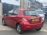 USED 2014 14 TOYOTA YARIS 1.3 VVT-I ICON PLUS 5d 99 BHP 