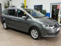 USED 2021 70 VOLKSWAGEN SHARAN 1.4 SE NAVIGATION TSI DSG 5d 148 BHP 7 SEAT SAT NAV CRUISE CONTROL PARKING SENORS 1 OWNER SERVICE HISTORY 6 MONTHS GOLD WARRANTY