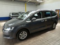 USED 2021 70 VOLKSWAGEN SHARAN 1.4 SE NAVIGATION TSI DSG 5d 148 BHP 7 SEAT SAT NAV CRUISE CONTROL PARKING SENORS 1 OWNER SERVICE HISTORY 6 MONTHS GOLD WARRANTY