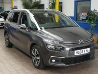USED 2019 68 CITROEN GRAND C4 SPACETOURER 1.5 BLUEHDI FEEL S/S EAT8 5d 129 BHP 7 SEAT SAT NAV CRUISE CONTROL PARKING SENSORS 1 OWNER EXCELLENT SERVICE HISTORY 5 SERVICES TO 94K MILES APRIL 2023