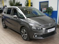 USED 2019 68 CITROEN GRAND C4 SPACETOURER 1.5 BLUEHDI FEEL S/S EAT8 5d 129 BHP 7 SEAT SAT NAV CRUISE CONTROL PARKING SENSORS 1 OWNER EXCELLENT SERVICE HISTORY 5 SERVICES TO 94K MILES APRIL 2023