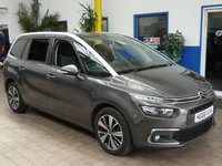 USED 2019 68 CITROEN GRAND C4 SPACETOURER 1.5 BLUEHDI FEEL S/S EAT8 5d 129 BHP 7 SEAT SAT NAV CRUISE CONTROL PARKING SENSORS 1 OWNER EXCELLENT SERVICE HISTORY 5 SERVICES TO 94K MILES APRIL 2023