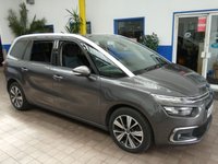 USED 2019 68 CITROEN GRAND C4 SPACETOURER 1.5 BLUEHDI FEEL S/S EAT8 5d 129 BHP 7 SEAT SAT NAV CRUISE CONTROL PARKING SENSORS 1 OWNER EXCELLENT SERVICE HISTORY 5 SERVICES TO 94K MILES APRIL 2023