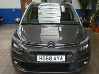 USED 2019 68 CITROEN GRAND C4 SPACETOURER 1.5 BLUEHDI FEEL S/S EAT8 5d 129 BHP 7 SEAT SAT NAV CRUISE CONTROL PARKING SENSORS 1 OWNER EXCELLENT SERVICE HISTORY 5 SERVICES TO 94K MILES APRIL 2023