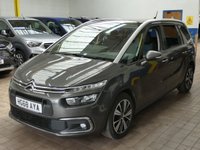 USED 2019 68 CITROEN GRAND C4 SPACETOURER 1.5 BLUEHDI FEEL S/S EAT8 5d 129 BHP 7 SEAT SAT NAV CRUISE CONTROL PARKING SENSORS 1 OWNER EXCELLENT SERVICE HISTORY 5 SERVICES TO 94K MILES APRIL 2023